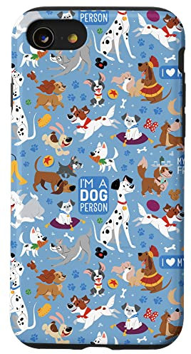 iPhone SE (2020) / 7 / 8 Disney Dogs I’m a Dog Person Blue Case