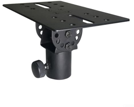 Lautsprecherständer-Adapter, Drehbare 35MM Metallhalterung Stativ, für DJ für PA Lautsprecher Ständer Adapter Top Cap, ßenhalterungen Tray Ersatzzubehör Audio, Lautsprecher, Halterungszubehör
