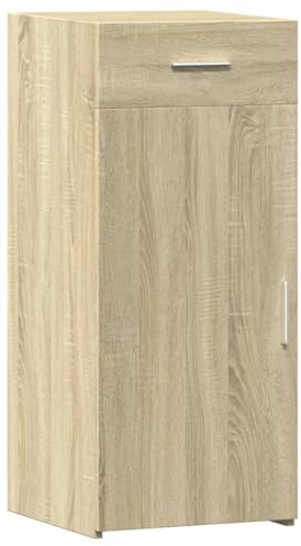 vidaXL Sideboard Sonoma-Eiche 40x42,5x93 cm Holzwerkstoff