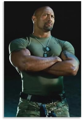 Filmstar Dwayne Johnson Life Poster, Wandkunst, Bild, Malerei, Poster, Poster, Kunstwerke, Raumdekoration, 60 x 90 cm