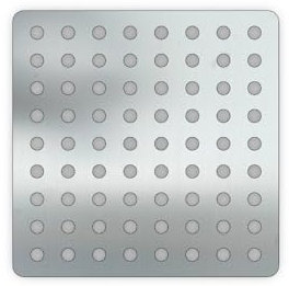 SIYOTO Cubierta de Drenaje de Acero Inoxidable 304 antiobstrucción (12 x 12 cm)