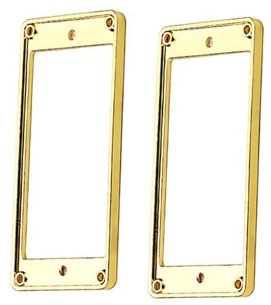 QUMIIRITY 2stücke Humbucker Pickup Ring Rahmen Ersatz Montage Ring Für Elektrische Gitarren Aus Metall Kompatibel Mit Gitarren-tonabnehmerringe Für Langlebigen Gebrauch