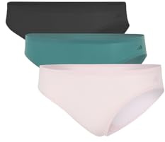 adidas Damen Bikini (3 Pack) - Sport Active Light Flex-Packaged Panties - Slip - Bequeme Unterwäsche
