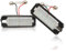 Anlseiod 2x Kennzeichenbeleuchtung für Fiat Ducato Peugeot Boxer Citroen Jumper 2006-2019 Weiße LED Kennzeichenleuchte Nummernschildbeleuchtung