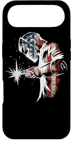 Welder American Flag USA Patriotic Welder Gift Case for iPhone Air