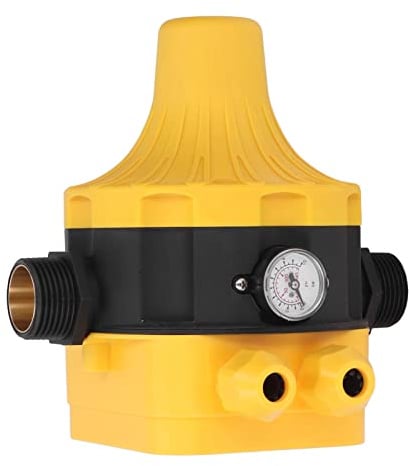 TOOLSGO Intelligente Wasserpumpen Druckregler für Brunnenpumpen Brauchwasser Stabile Leistung Druckregelschalter mit Trockenlaufschutz 220–240 V