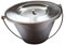 Pflegehome24® Toilettenstuhleimer universal, Edelstahl, Geruchsverschluß - Toiletteneimer