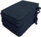 Lanudo Pure Line Waschlappen Waschhandschuh, 10er Set, Reine Frottier Baumwolle, 21 x 15 cm, Farbe Marineblau