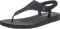 Skechers Damen Meditation Rock Crown Knöchelriemchen Sandalen, Black Mitobuck/Rhinestone Trim, 40 EU