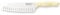 Rockingham Forge Santoku Knife, Stainless Steel, Ivory, 7 Off-White, 8139SK/7