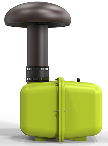 OSD Audio GLS8 in Ground 500W Subwoofer, 8 Inch 360° Directional Weather Resistant (Green)