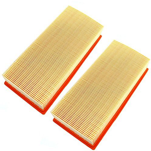 Aisen 2x Filtre plissé plat pour aspirateur Kärcher 6.904-367.0, NT 361, NT 561, NT 611 Eco Te M et NT 35/1, NT 45/1, NT 55/1 Eco/Eco Te/Eco M