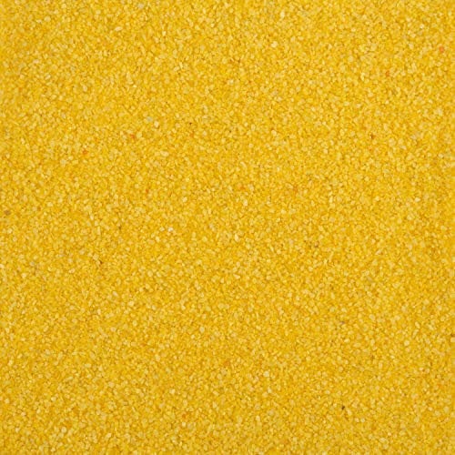 EUROSAND 5 kg Dekosand, Farbsand, (gelb)