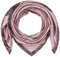 corciova 35 x 35 grande sciarpa quadrata per capelli per le donne seta come ricci fascia cravatta dormire di notte moda bandana foulard, 453 Albero della fortuna rosa, 1 Pezzo