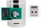 5 positions - 220v 16N HVAC registre ventilation motorisé registre vmc motorise registre de réglage 80 100 125 150 200 250 300 350 400 mm (Diamètre extérieur 150mm + hauteur 190mm)