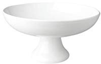 ASA Selection Grande Coupe sur Pied Coupe à Dessert Coupe décorative Faïence Blanche Ø14cm