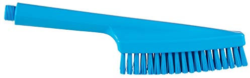 Vikan 7057-3 Hand Brush, Water Fed, FitsGardena and 1/2 Coupling, Blue