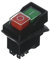 Trade-Shop Maschinen Elektro Ein-Aus-Schalter Hauptschalter CK21 16A 250V ersetzt Hitachi 371450 C10RJ / mit 5 Pins Flachdichtung PVC-Abdeckung