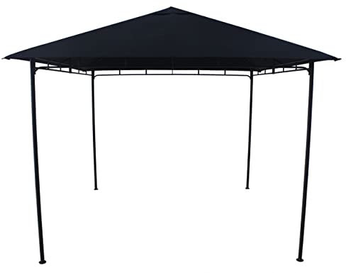 TrendLine Ersatzdach 2,95 x 2,95 m für Pavillon Como Schwarz Pavillondach