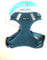 Petlando Brustgeschirr Mesh Vest Petrol S (Halsumfang 26-32 cm, Brustumfang 37-49 cm)
