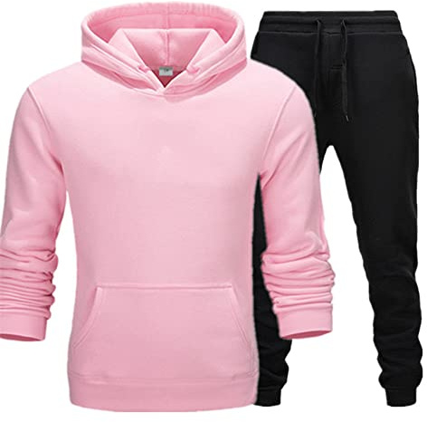 OADOBKICE Tuta Felpata Uomo Tuta Intera Uomo Tuta Elegante Abbigliamento Sportivo Casual Tuta Sportiva Uomo Invernale Tuta Sportiva Casual Uomo Velluto Pullover Uomo Cappuccio