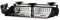 Riloer 1pc 16 LED Strobe Signal d'urgence Police Pare-brise Avertissement Beacon Light, Rouge Blanc