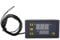 Uadme Digital Thermostat, Mikrocomputer Temperaturregler mit Fühler, W3230 DC 12V LED Digitaler Thermostatschalter Sensor Meter -20℃~100℃, Alarm bei Hoher Temperatur