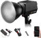 IFOOTAGE SL1 60DN COB-Videoleuchte, 70W LED Videoleuchte Studiolicht mit 5600 K Tageslicht, CRI 98+, Helligkeit 12200 Lux bei 1 m, 8 Lichteffekte, APP-Steuerung, für Videoaufnahmen