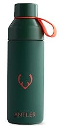 Ocean Bottle x Antler - Water Bottle, for Hot and Cold Drinks, 500ml, Reusable, Woodland Green