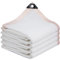 DGSFES Blanc Filet d'ombrage Filet Protection Solaire,85% UV Voile d'ombrage Rectangulaire Respirante 0.5X1m Toile d'ombrage avec Oeillets pour Pergola Terrasse Serre Jardin Potager