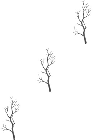 STOBAZA 3St künstlicher AST Künstliche Zweige kunstzweige Room Decoration bürodekoration Vase Manzanita-Zweige Äste kunstpflanze hochzeitsdeko dekorative Zweige künstliche Stiele Plastik