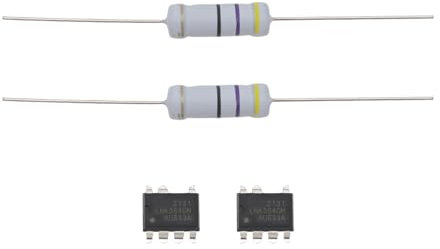 ECSiNG Lot de 2 interrupteurs LNK364GN IC Component Energy Effi Cient Off Line avec résistance 47 Ohm Compatible avec AEG Compatible avec Bosch Compatible avec Siemens Etc sèche-linge