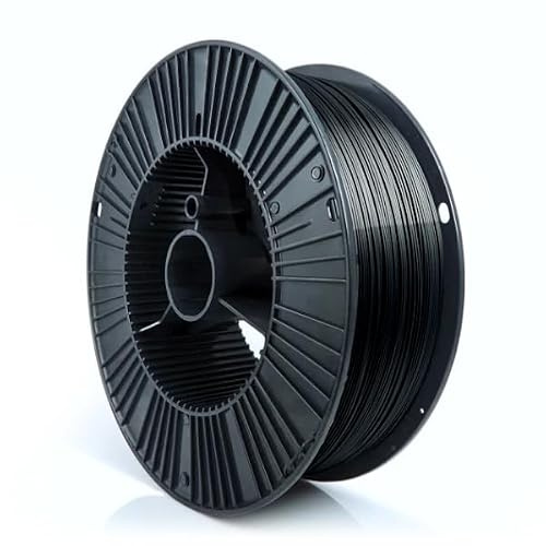 ROSA3D PLA Filament 1.75 mm für 3D Drucker, Schwarz Spule 3kg