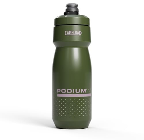 CAMELBAK Podium Sport und Fahrrad-Trinkflasche | 620 ml | BPA-frei, leicht zu drücken, tropffrei, passt in alle Standard-Flaschenhalter | Für Fahrrad, Laufen, Wandern | Deep Fern