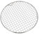 Griglia rotonda in acciaio inox da 27 cm, progettata per carbonella, barbecue a gas e cucina all'aperto (D25 cm)