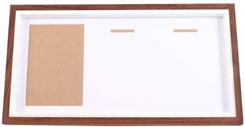 JOINPAYA Cornice per Medaglie Nera in Acrilico Trasparente, Porta Medaglie Rettangolare Moderno per Maratoneti, Display da Parete
