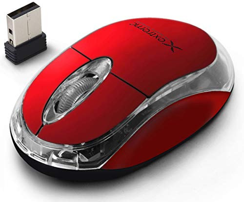 Souris sans fil Esperanza Harrier XM105R (Rouge)