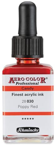 Schmincke Aero color Professional Poppy Red - 28 ml
