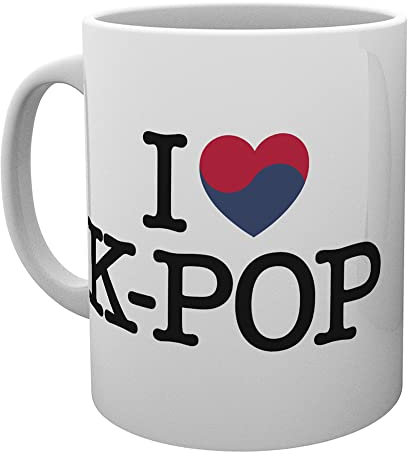 K-Pop Tasse I Love K-Pop