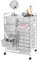 Home Treats Storage Trolley On Wheels | White 15 Drawer Storage Unit For Salon, Beauty Make Up, Home Office Organiser (15 Drawer, White)