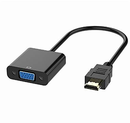 New Landing Câble adaptateur HDMI mâle vers VGA femelle 1080p pour PC DVD HDTV