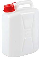 Lampa 66991 Bidon en polyéthylène pour Usage Alimentaire - 5 L