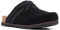 Clarks Brynn Glide, Obstrucción Mujer, Piel Negra, 40 EU