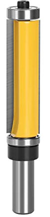 1 pz 12mm 1/2 Shank Top & Bottom Bearing Flush Trim Pattern Router Bit Fresa per Legno Lavorazione Del Legno Frese