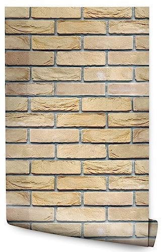 Muralo - 3D wallpaper stone look - non-woven wallpaper - photo wallpaper - 3D effect - wallpaper for living room bedroom wallpaper stone wallpaper - brick pattern - [0.53 x 3 m]