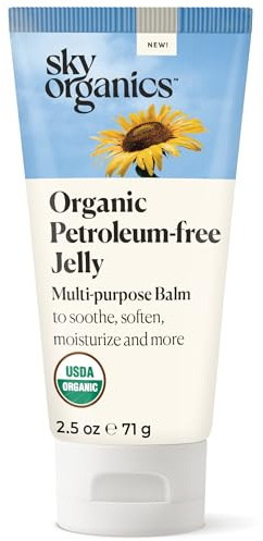 Sky Organics Organic Petroleum-Free Jelly 2.5oz, Multi-Purpose Care Balm