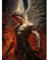 Artery8 Archangel Michael Powerful Warrior Conceptual Artwork Champion of Justice Armour Angel Wings Unframed Art Print Poster Wall Decor 12x16 inch