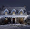 Christmas Outdoor Connectable Icicle Lights Battery Powered Waterproof with 8 Multi-Function, Timer & Memory (5m, Blue & Bright White)