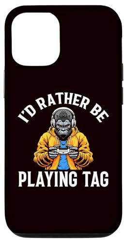 Hülle für iPhone 13 Pro Gorilla VR-Spiel - Ich würde lieber Tag spielen