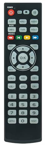 Ersatzfernbedienung passend für DYON Enter 40 PRO X2, Enter 24 PRO X2 D800203, LIVE 32 PRO X, LIVE 43 PRO X D800193